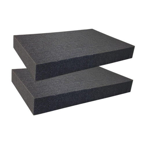 2 Pieces Packing Sponge Inserts Versatile for Transporting Crafting Ga