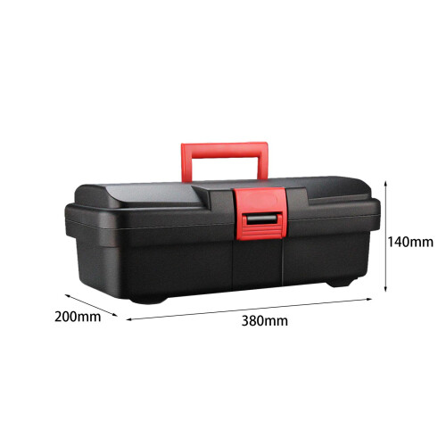 Empty Tool Box Portable Multifunction Tool Storage for Electrician Wor 1