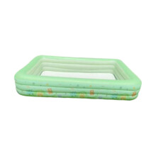 Inflatable Pool for Kids Funny Rectangle Ball Pool for Garden Backyard