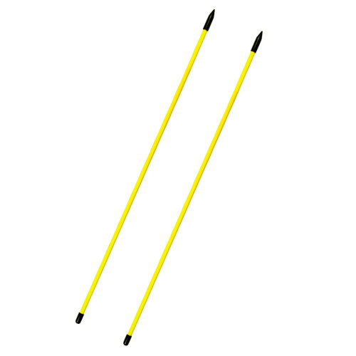 2Pcs Golf Alignment Sticks Golf Alignment Rods for Swing Practice Exer
