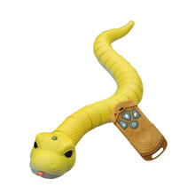 Remote Control Snake Toy Moves RC Realistic Snake Toy for Halloween Pe