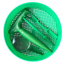 Garden Sieve Green Gardening Tool Gardening Sieve for Filtering Earth