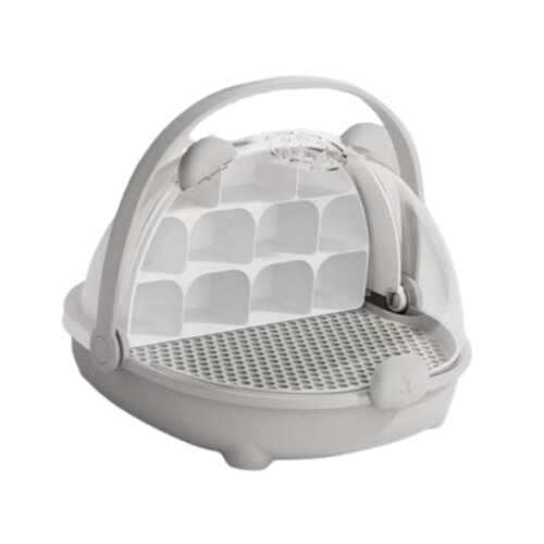 Silkworm Breeding Box Carry Handle Silkworm Growth Box Pet Breeding Bo