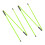 2x Golf Alignment Sticks Portable for Golf Swing Full Swing Practice P 1