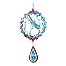 Wind Spinner Garden Decor Metal Crafts Wind Catcher for Farm Outside B