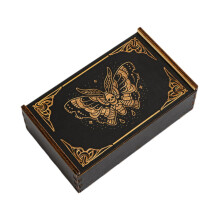 Wooden Tarot Box Sliding Gift Rectangular Collectible Decorative Trink
