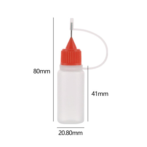 10x Precision Tip Glue Bottles Applicator for Glue Applications Paper 1