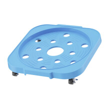 Movable Propane Cylinder Base Stabilizing Base with Wheels for Potted
