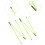 2x Golf Alignment Sticks Portable for Golf Swing Full Swing Practice P 3
