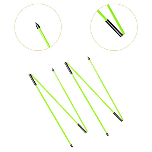 2x Golf Alignment Sticks Portable for Golf Swing Full Swing Practice P 2