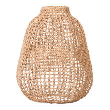Woven Lampshade Handmade Ceiling Lantern Cover for Teahouse Cafe Livin
