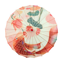 Classical Dance Parasol Handmade Oiled Paper Umbrella for Female Women