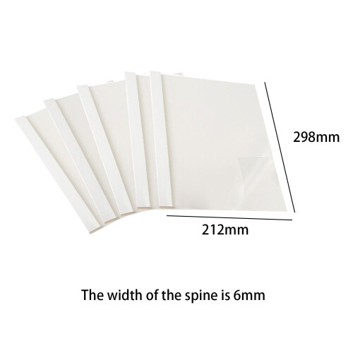 10x Thermal Binding Covers Thermal Binding Presentation Covers for Off 1