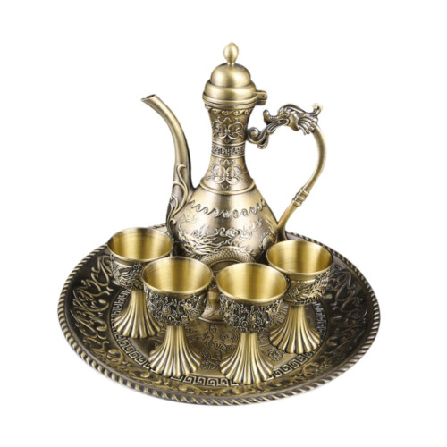 Coffee Pot Versatile Gift Flagon Wine Pot for Wine Cabinet Table Decor