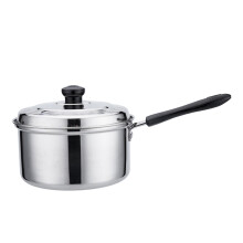 Nonstick Saucepan with Lid Metal Multipurpose Stovepot for Hotel Home