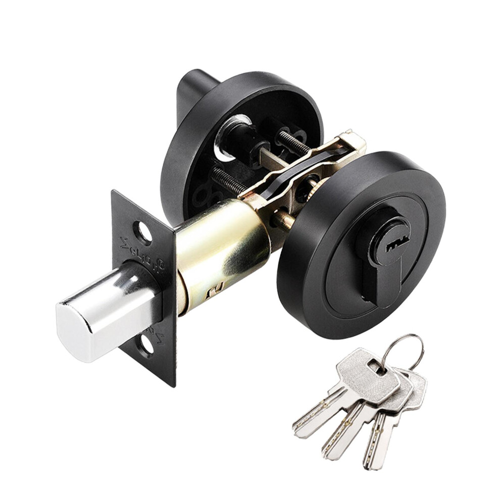 Deadbolt Door Lock Contemporary Invisible Door Lock Single Cylinder De 6902696507617