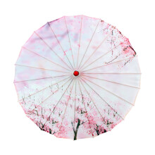 Chinese Oiled Paper Umbrella Rainproof Decorative for Costume Decor St