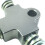 Brake Oil Hose Pipe Three Way Connector Front Double Disc Conversion S 3
