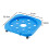 Movable Propane Cylinder Base Stabilizing Base with Wheels for Potted 2