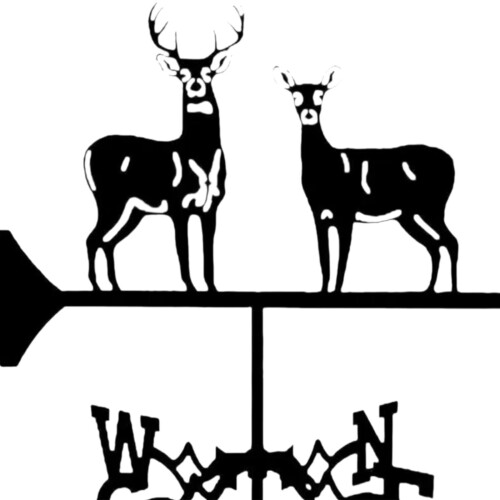 Weather Vane Mount Wind Direction Indicator Gazebo Coop Yard Metal Win 2