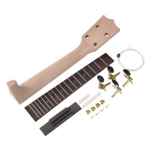 DIY Ukulele Kit Creative Unfinished Ukulele Parts for Beginners Friend