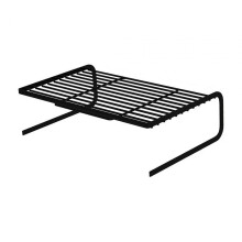 Metal Mesh Monitor Stand Desk Organizer for Game Console TV Computer M