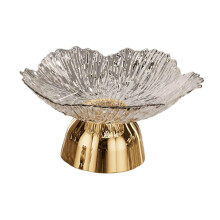 Pedestal Bowl Fruit Basket for Kitchen Countertop Housewarming Gift Bi