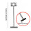 100Pcs Floor Wall Replace Steel Needle Nails for Improving Paving Effi 2