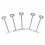 100Pcs Floor Wall Replace Steel Needle Nails for Improving Paving Effi 3