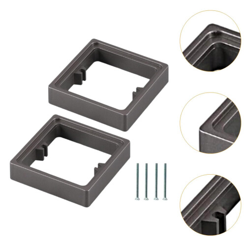 2 Pieces Single Socket Spacers Switche Accessory for Office Living Roo 2