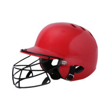 Baseball Helmet Shock Absorbing with Facemask for Outdoors Match Compe