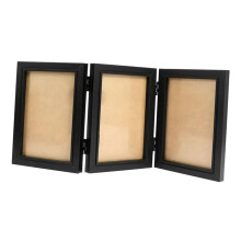 Picture Frame 4x6 Wood Folding Photo Frame for Tabletop Entrance Livin