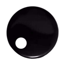 Resonant Bass Drum Head Parts Smooth Metal Professional Replacement Dr