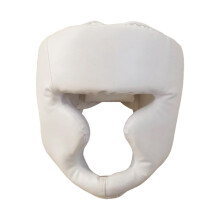 Sports Boxing Headgear Training Sparring Head Guard for Women Men Whit