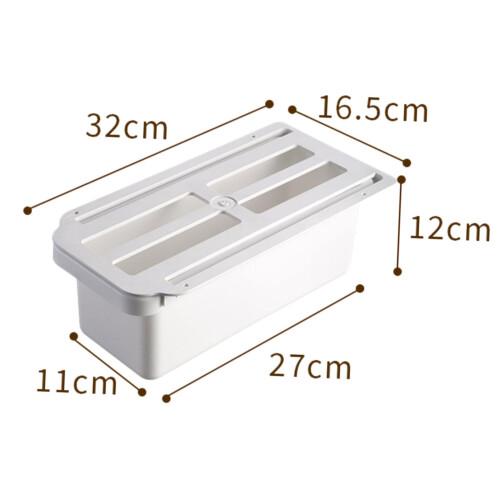 under Desk Drawer Shelf Tray Storage Organizer for Workspace Dorm Stat 1