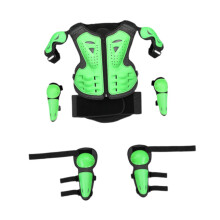 Kids Motorcycle Armor with Knee Elbow Arm Shoulder Protection Pad for