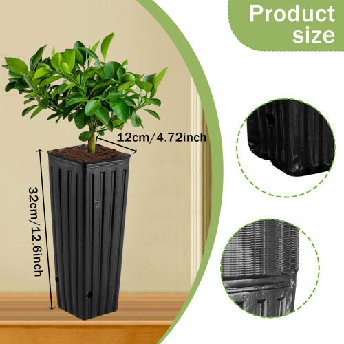 30 Pieces Deep Tree Starter Pots Versatile Planting Cups Plant Seedlin 1