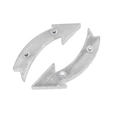 2Pcs Bike Wheel Reflectors Bike Spoke Reflectors for Mountain Bike Roa