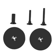 Door Knob Hole Cover Plate Portable with Screw for Bedroom Commercial