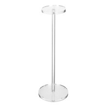 Acrylic Hat Display Stand Round Acrylic Riser for Watch Toupee Various