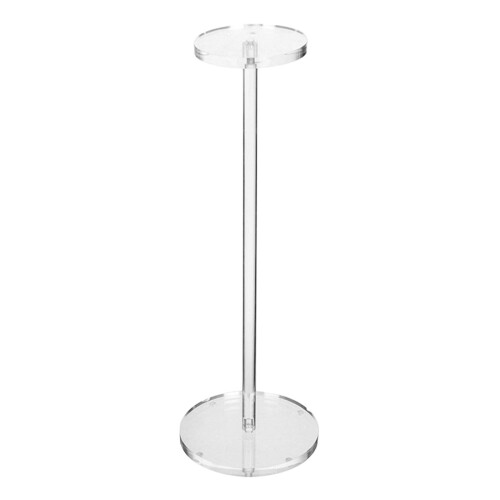 Acrylic Hat Display Stand Round Acrylic Riser for Watch Toupee Various