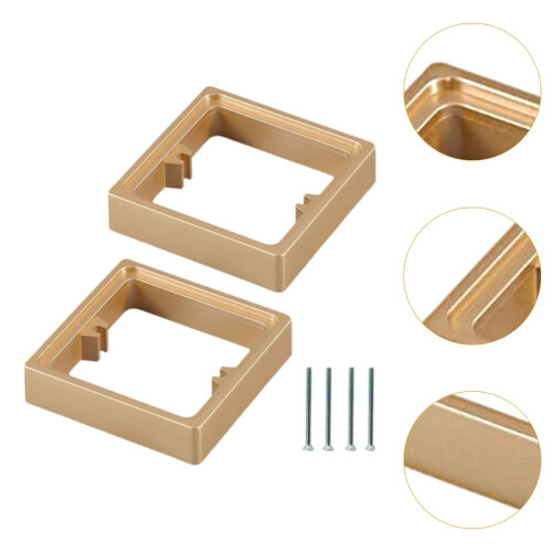2 Pieces Single Socket Spacers Switche Accessory for Office Living Roo 2