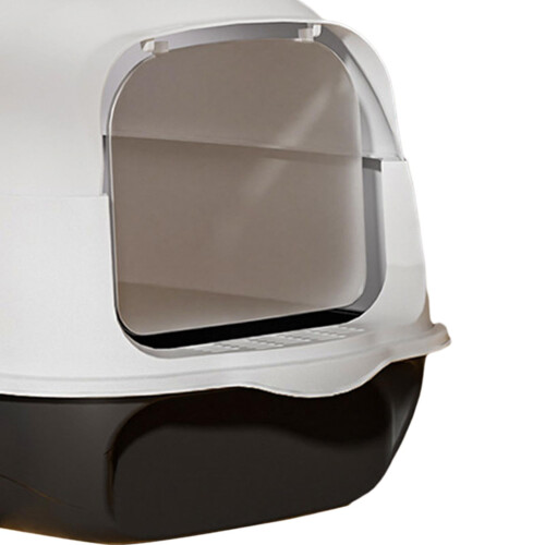 Fully Covered Cat Litter Boxes Detachable for Small Animals Kitten Pot 2