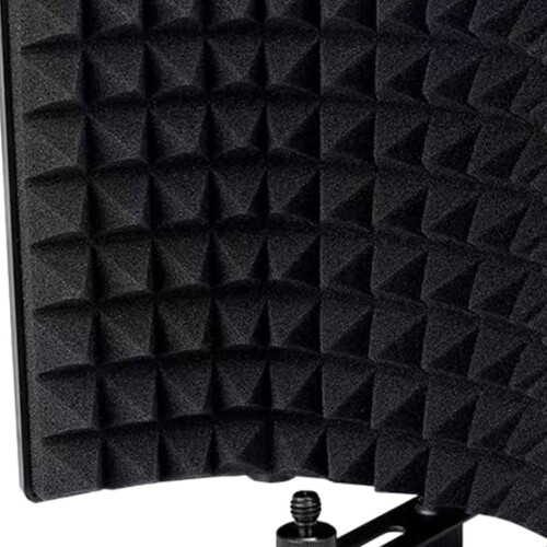 3 Panels Microphone Shield Foldable for Recording Equipment Podcasts S 2