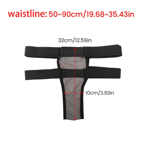 Pelvic Support Belt Black Accessory Uterus Brace for Treating Prolapse 1