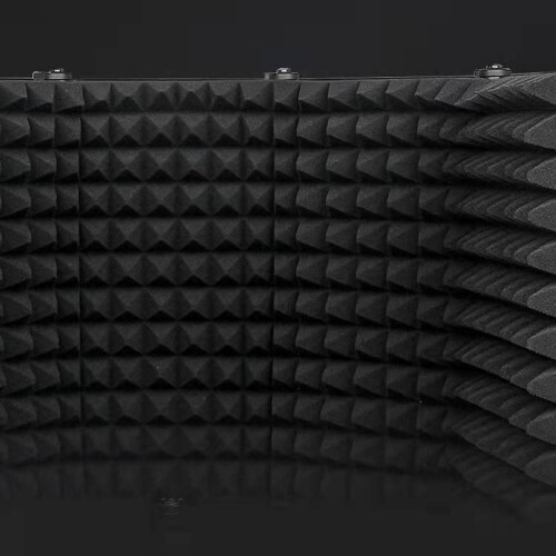 Microphone Isolation Shield Vocal Recording Panel for Podcasts Recordi 2