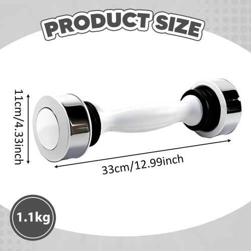 Dumbbell Shaking Weight Portable Strength Training for Home Training O 1