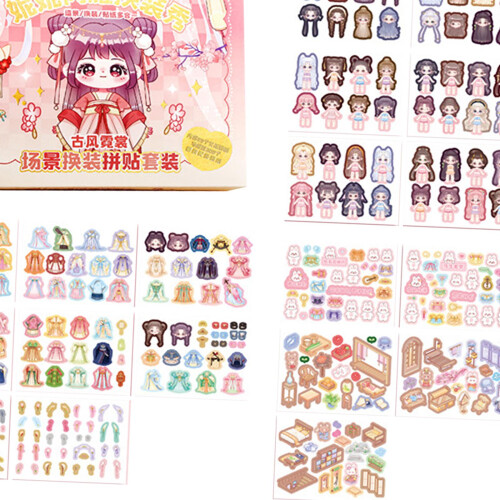 Make A Face Sticker Book Creativity over 80 Faces and 300 Stickers for 2