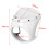 Headlight Fairing Screen Motorcycle Windshield for Motorbike White 2