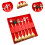 6Pcs Christmas Cutlery Set Creative Xmas Flatware for Tea Party Kitche 2